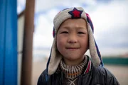 Mongolisches Kind
