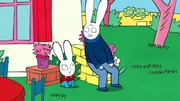 Simon (l.) findet es doof, dass er nun als "großer Junge" auch mehr Verantwortung übernehmen soll. Doch Opa (r.) weiß, dass das Größerwerden auch Vorteile haben kann.
