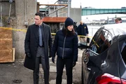 Pictured (L-R): John Boyd as Special Agent Stuart Scola and Missy Peregrym as Special Agent Maggie Bell.