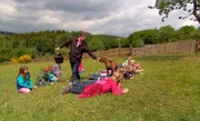 Fabelhaft: Stadtkinder erleben naturnahe Ferien u.a. mit Ziege Horst Kevin.