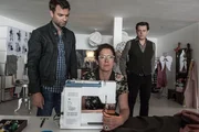 Im Bild: Hary Prinz (Peter Pscheider), Marie Therese Futterknecht (Franziska Pscheider), Jakob Seeböck (Lukas).