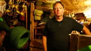 Matt Paxton in a client's hoard