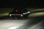 A disappointed Murder Nova heads towards the staging area after he jumps the light in his race against Farmtruck for the Number 10 spot.