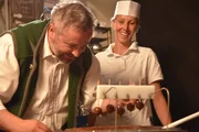 Jeremias Riezler mit Gertraud Göschl (Konditorin)