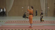 Beim Xian Nian Wettkampf in Berlin läuft Mariella ihre Stockform.