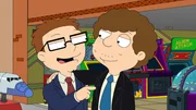 Steve Smith (l.); Snot Lonstein (r.)