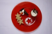 Helga Bocks Dessert: Schokokuchen und Bratapfeltiramisu.
