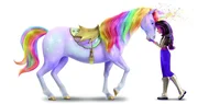 Sophia geht ihren eigenen Weg und wird begleitet von Wildstar, dem wunderschönen Einhorn mit der Kraft der Lichtmagie.