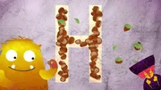 Leckere Haselnüsse! Nitso sucht zwar gerade das H, aber so eine Haselnuss will er unbedingt erst einmal kosten.