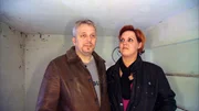 Christine (41) und ihr Lebensgefährte Ingo (45) bei der Besichtigung