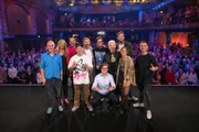 (v.l.n.r.) Johann König; Mirja Regensburg; Mario Barth; Tutty Tran; Daniel Boschmann; Chris Tall; Herr Schröder; Michael Mittermeier; Bastian Bielendorfer; Negah Amiri; Özcan Cosar