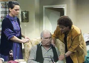l-r: Olga (Gerda Steiner-Paltzer), Opa Zangerl (Peter Steiner), Gerda (Barbara Kutzer)
