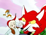 Der Fuchs Smirre hat Nils Holgersson und den Hamster Krümel aufgespürt und ist ihnen nun dicht auf den Fersen. Für einen Augenblick sieht es so aus als würde Smirre diesmal tatsächlich den Sieg über Nils davon tragen. Doch wie immer wird Nils HOlgersson aus dieser gefährlichen Situation einen Ausweg finden.