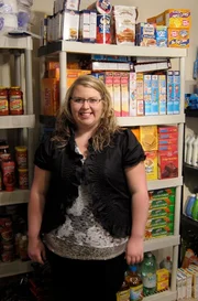 Desirae with stockpile. Desirae with stockpile.