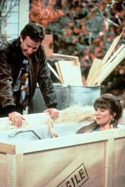 Um ein neues Badezimmer zu finanzieren, produziert Tim (Tim Allen) eine Tool Time-Sondersendung im eigenen Haus. Obgleich Jill (Patricia Richardson) das Unheil nahen sieht, willigt sie ein... Um ein neues Badezimmer zu finanzieren, produziert Tim (Tim Allen) eine Tool Time-Sondersendung im eigenen Haus. Obgleich Jill (Patricia Richardson) das Unheil nahen sieht, willigt sie ein...