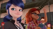 L-R: Marinette Dupain-Cheng, Alya Césaire