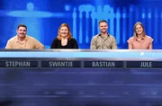 Die Kandidat:innen (v.l.n.r.): Stephan Schaar, Swantje Kowalski, Bastian Füssel und Julia Wintgens.