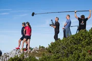 Making of, Drehteam, Markus Kröll (Trailrunner), Andrea Mayr (Trailrunnerin), Hans Hornberg (Kamera), Lukas Pitscheider (Regie), Robert Neumayer (Ton), im Einsatz