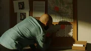 Recreation: Angel pinpointing map in war room Recreation: Angel pinpointing map in war room