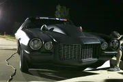 Monza's car awaits its chance to make a pass on race night