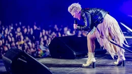 Pink stars in P!NK: ALL I KNOW SO FAR Photo: Andrew Macpherson &copy; 2021 Amazon Content Services LLC