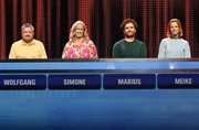 Die Kandidaten (v.l.n.r. am Panel): Wolfgang Raschke, Simone Beckmann, Marius Beuerle, Meike Sindram
