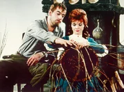 Prinzessin Roswitha (Karin Ugowski), K&ouml;nig Drosselbart (Manfred Krug).