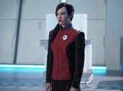 Lieutenant Talla Kayali (Jessica Szohr) Lieutenant Talla Kayali (Jessica Szohr)