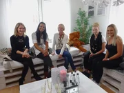 V.l.: Lena, Mirjana, Gudrun, Anika und Anna