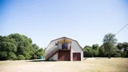 The exterior of the Meek home before renovations, as seen on Fixer Upper.