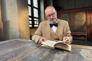 Historiker Thomas T. M&uuml;ller in den Luthergedenkst&auml;tten Sachsen-Anhalt
