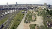 Auf dem Gelände am Leipziger Bahnhof leben viele Drogenabhängige und Obdachlose