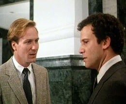 Nachwuchs-Moderator Tom Grunick (William Hurt, li.) und Vollblut-Journalist Aaron Altmann (Albert Brooks) streiten sich um Kollegin Jane.