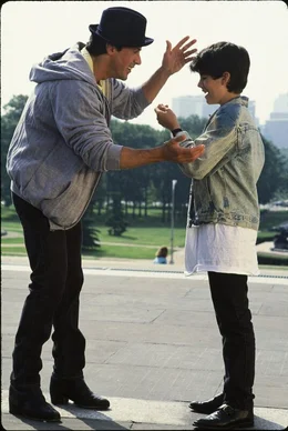 Rocky Balboa (Sylvester Stallone) und sein Sohn Robert (Sage Stallone) haben wieder zueinander gefunden.