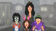 L-R: Tina, Louise, Linda und Gene