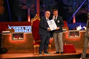 V.l.: Reiner Calmund, Olaf Kuchenbecker