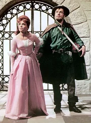 Prinzessin Roswitha (Karin Ugowski) und K&ouml;nig Drosselbart (Manfred Krug).