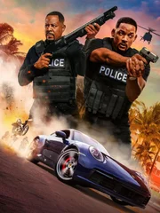 l-r: Marcus Burnett (Martin Lawrence), Michael 'Mike' Lowrey (Will Smith)