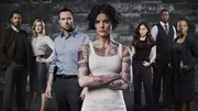 BLINDSPOT -- Pilot -- Pictured (L-R): Ukweil Roach as Borden, Ashley Johnson as Patterson, Sullivan Stapleton as Kurt Weller, Jaimie Alexander as Jane Doe, Audrey Esparza as Tasha Zapata, Rob Brown as Edgar Ramirez, Marianne Jean-Baptiste as Bethany Mayfair -- Photo by Sandro/NBC.