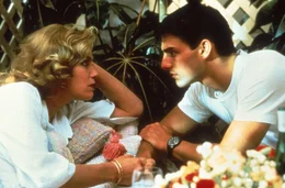 L-R: Charlie (Kelly McGillis) und Maverick (Tom Cruise)