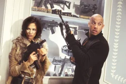 L-R: Yelena (Asia Argento) and Xander Cage (Vin Diesel)