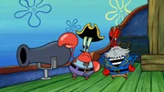 L-R: Mr. Krabs, Redbeard Krabs