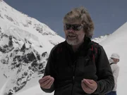 Reinhold Messner vor dem Jungfraujoch. Reinhold Messner vor dem Jungfraujoch.