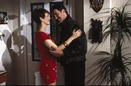 Wanda Gershwitz (Jamie Lee Curtis) und Otto (Kevin Kline)