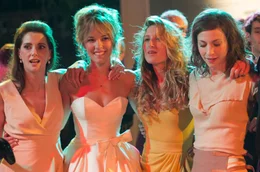 Die vier bezaubernd sch&ouml;nen T&ouml;chter von Monsieur Claude (von links nach rechts): Isabelle (Fr&eacute;d&eacute;rique Bel), Laure (&Eacute;lodie Fontan), Odile (Julia Piaton) und S&eacute;gol&egrave;ne (&Eacute;milie Caen).