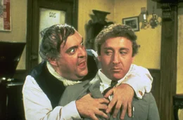 Leo Bloom (Gene Wilder, r), Max Bialystock (Zero Mostel, l)