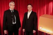 Heute zu Gast bei Campus Talks. Von links: Prof. Dr. Robert Schlögl und Prof. Dr. Arno Rauschenbeutel.