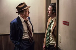 Der Bankr&auml;ubert und sein J&auml;ger: Tucker (Robert Redford, li.) mit Hunt (Casey Affleck).