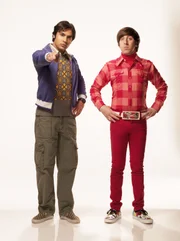 (5. Staffel) - Sind sich nicht immer einig: Howard und Rajesh ...