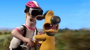 Der Farmer denkt, er fährt nur ein digitales Radrennen. Bitzer weiß es besser!